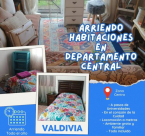 Habitación privada céntrica valdivia